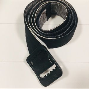 HURLEY Reversible Canvas Black Belt